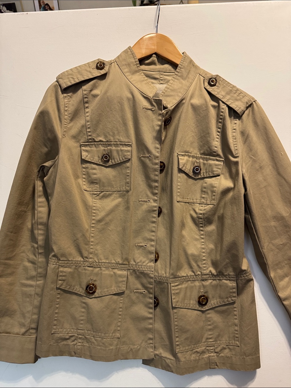 Classic Women's Tan Utility Jacket
